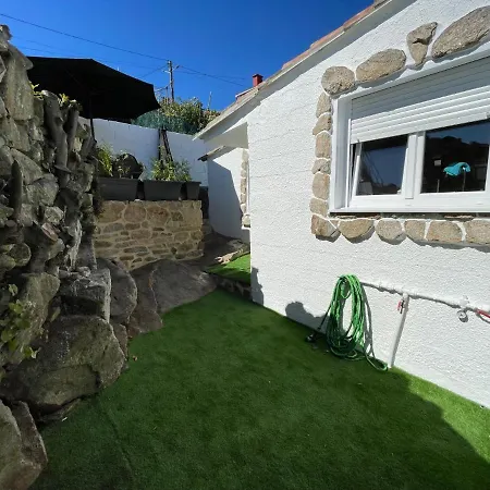 Casita Independiente Y Tres Apartamentos Con Piscina Ladeira Playa Baiona Exterior foto