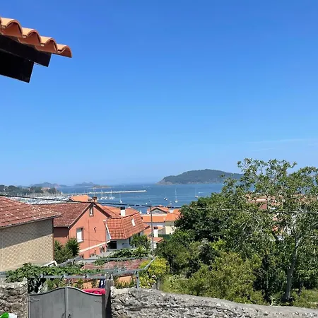Casita Independiente Y Tres Apartamentos Con Piscina Ladeira Playa Baiona Exterior foto