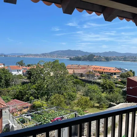 Casita Independiente Y Tres Apartamentos Con Piscina Ladeira Playa Baiona Exterior foto